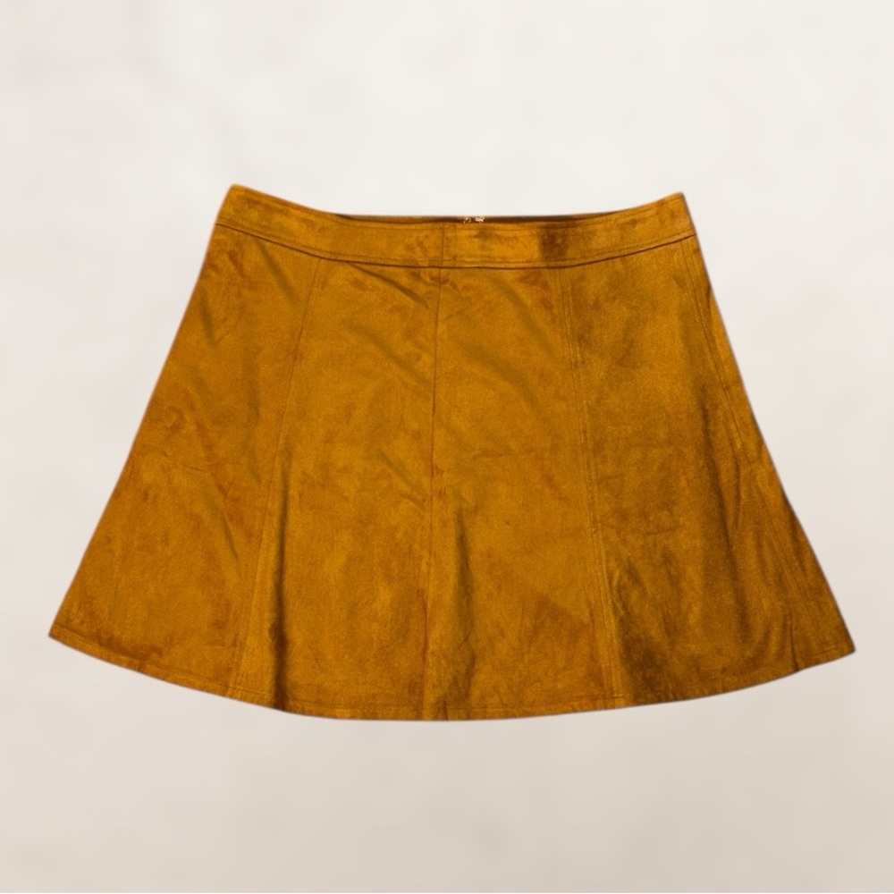 NWT Loft Brown Suede Skirt